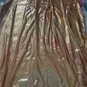 Gold Sequin Curtain  backdrop 7*7